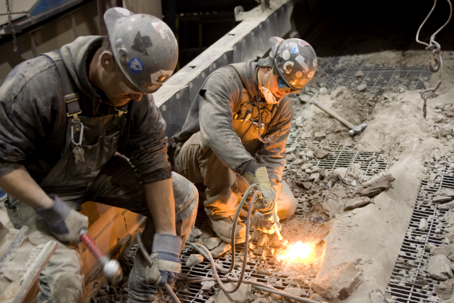 Mount Polley workers