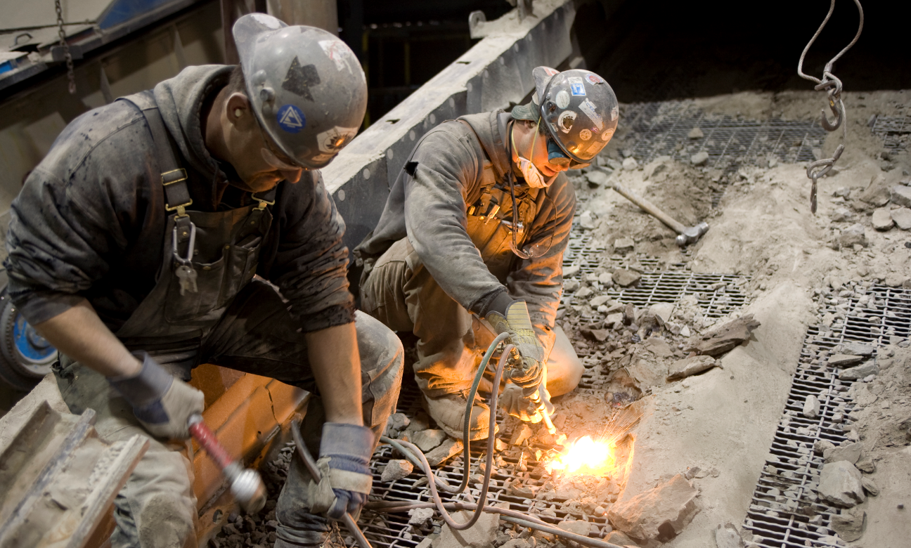 Mount Polley workers