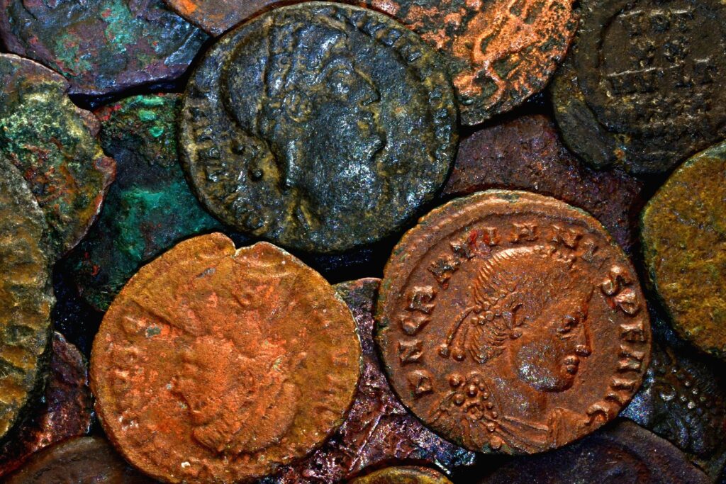 Roman copper coins