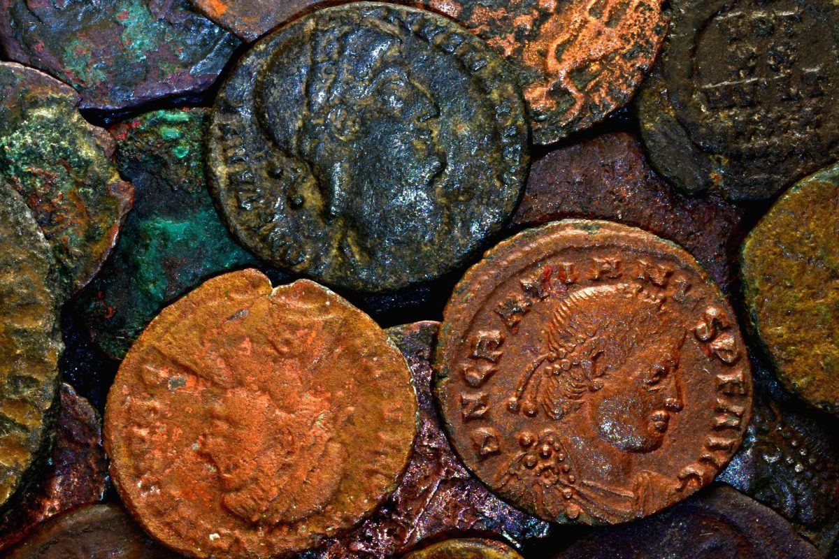 Roman copper coins
